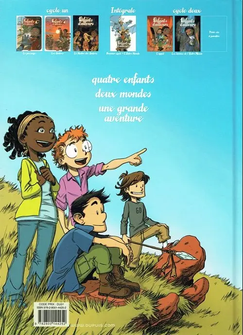 Verso de l'album Les Enfants d'ailleurs Tome 4 L'appel
