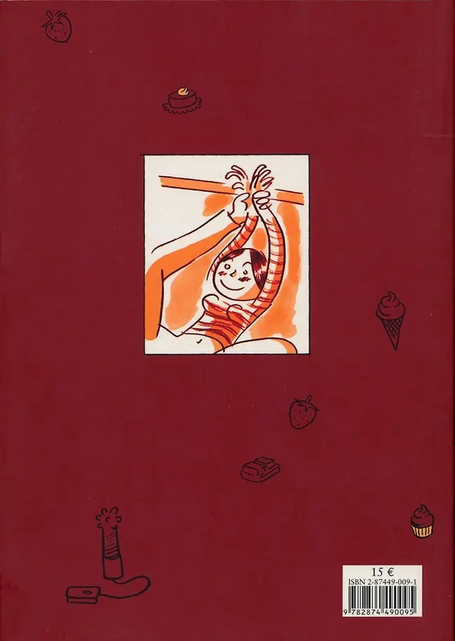 Verso de l'album Fraise et chocolat Tome 1