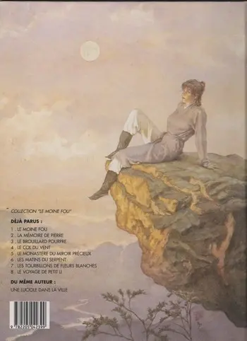 Verso de l'album Le Moine fou Tome 2 La mémoire de pierre