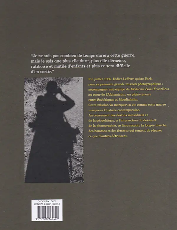 Verso de l'album Le Photographe Tome 2 Deuxième partie