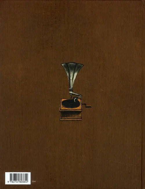 Verso de l'album La Ballade de Hambone Second Livre
