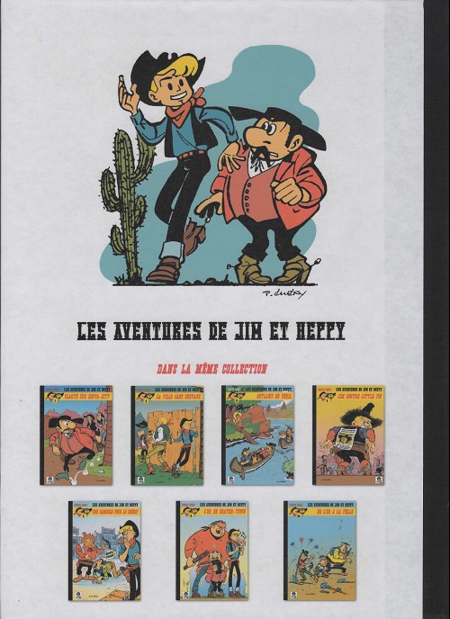 Verso de l'album Les aventures de Jim L'astucieux - Jim Aydumien Tome 24 De l'or à la pelle