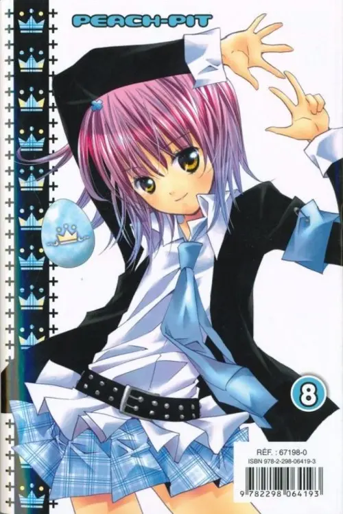 Verso de l'album Shugo Chara ! Tomes 7 et 8