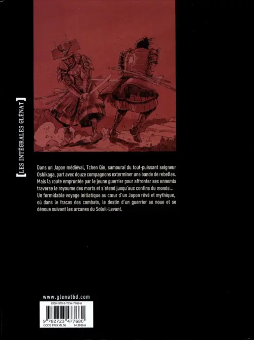 Verso de l'album Le Vent des Dieux Épisode 1
