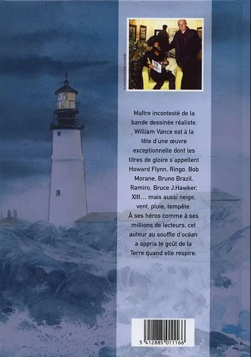 Verso de l'album XIII Traquenards et sentiments