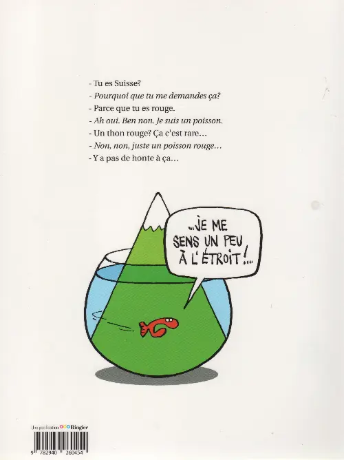 Verso de l'album Mix & Remix 2010 - Rouge de Suisse