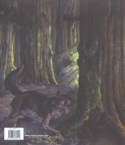 Verso de l'album Le Petit Chaperon Rouge