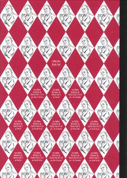 Verso de l'album Les Belles histoires de l'Oncle Paul Tome 23