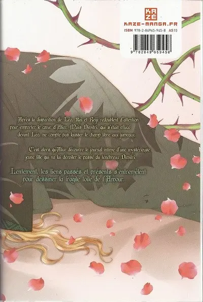 Verso de l'album Black Rose Alice 4