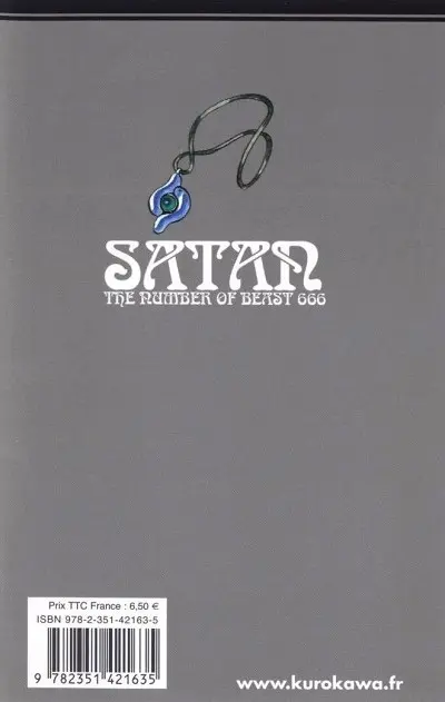 Verso de l'album Satan 666 13