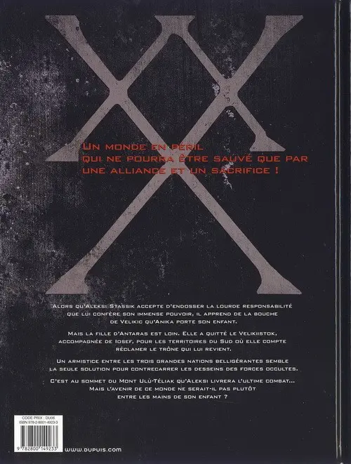 Verso de l'album Bunker Tome 5/5 Le mal des montagnes