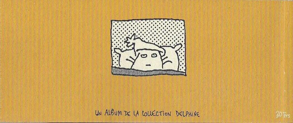 Verso de l'album Le Dormeur