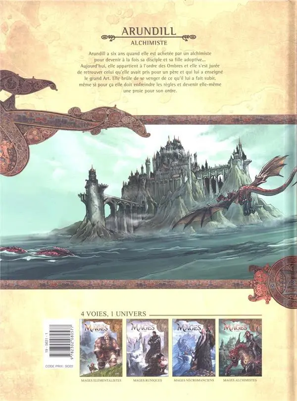 Verso de l'album Mages Tome 4 Arundill