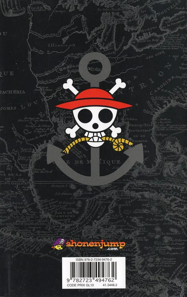 Verso de l'album One Piece Tome 20 Bataille décisive à Alubarna