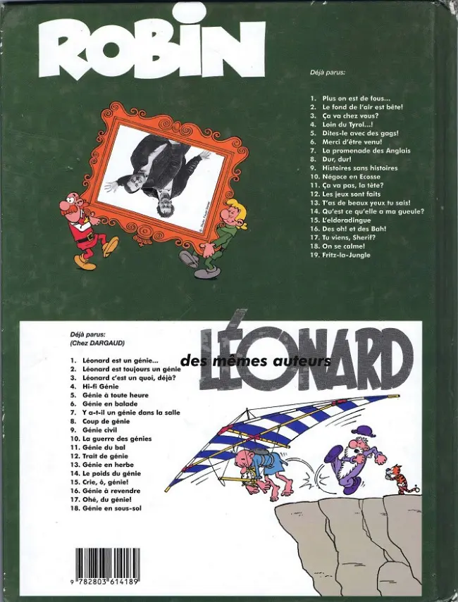 Verso de l'album Robin Dubois Tome 6 Merci d'être venu !
