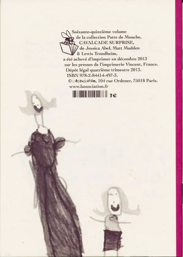 Verso de l'album Cavalcade surprise