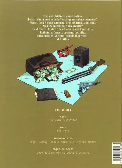 Verso de l'album Ce qui est à nous Tome 4 Le pari