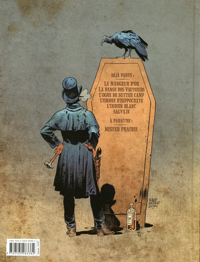 Verso de l'album Undertaker Tome 6 Salvaje