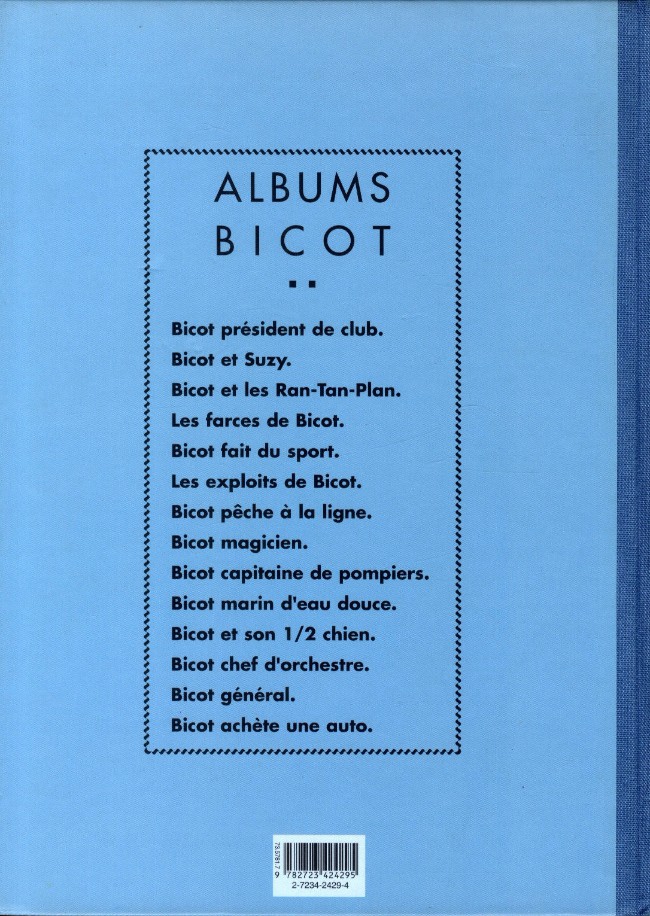 Verso de l'album Bicot Tome 11 Bicot et son 1/2 chien