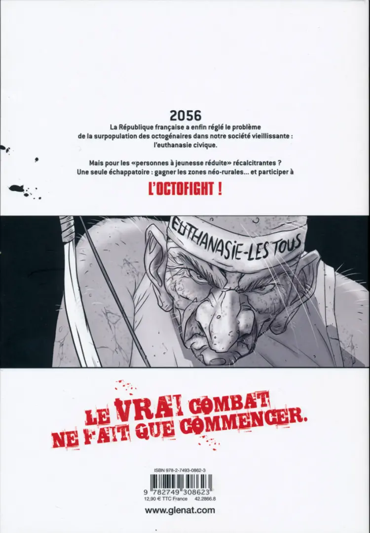 Verso de l'album Octofight 3/3 Euthanasiez-les tous !