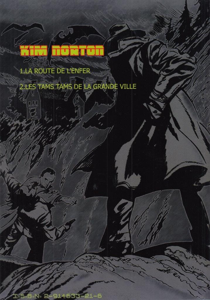 Verso de l'album Kim Norton Tome 2 Les tams-tam dans la grande ville