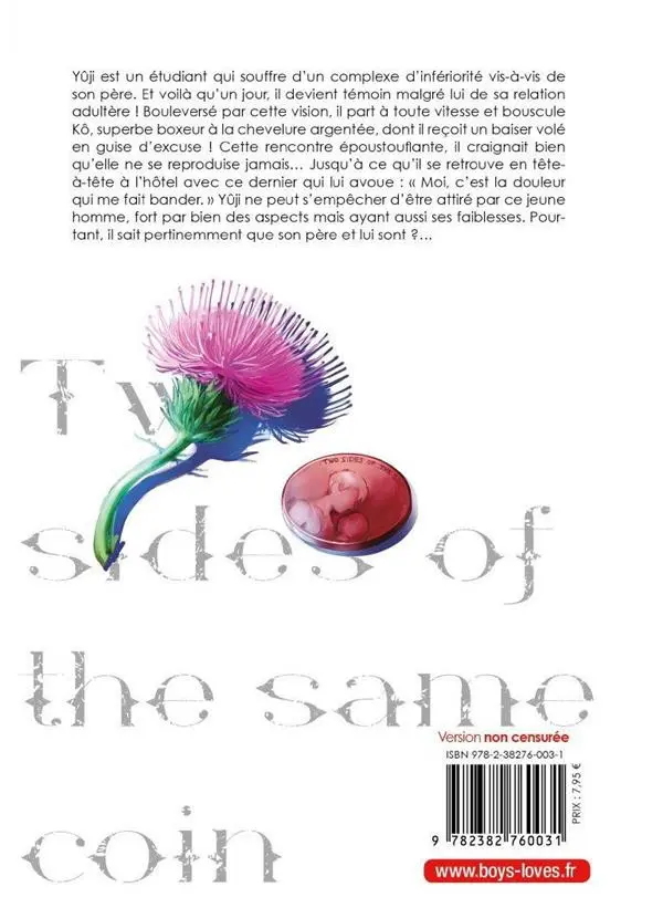 Verso de l'album Two sides of the same coin 1