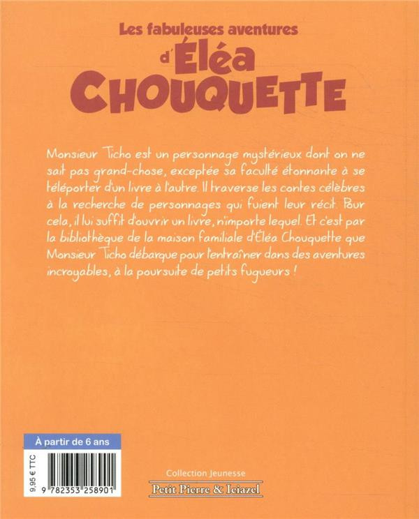 Verso de l'album Les Fabuleuses aventures d'Eléa Chouquette 1