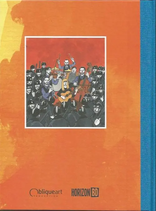 Verso de l'album Tardi  Grange - Entretiens croisés