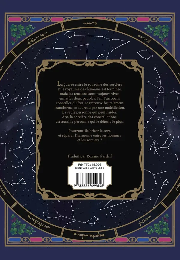 Verso de l'album Witch & the Bull (The) Livre 1