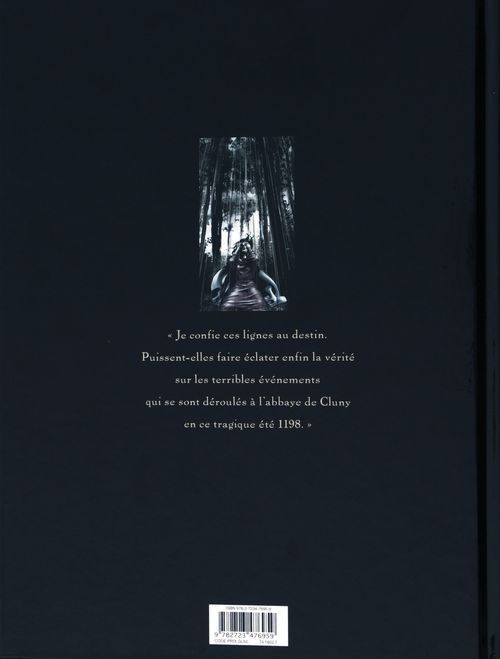 Verso de l'album La Conjuration de Cluny