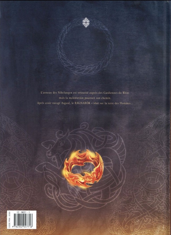 Verso de l'album Le Crépuscule des dieux Tome 9 Yggdrasil