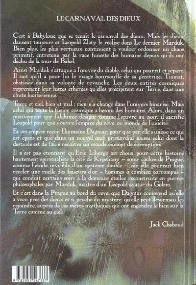 Verso de l'album Le Dernier Marduk Tome 2 Tiamat