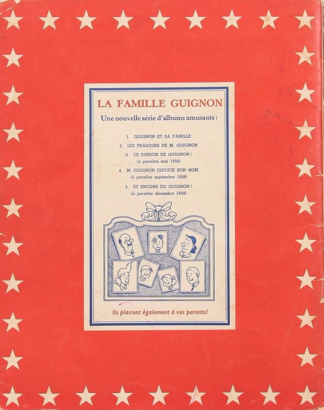 Verso de l'album La Famille Guignon Tome 2 Les frasques de M. Guignon