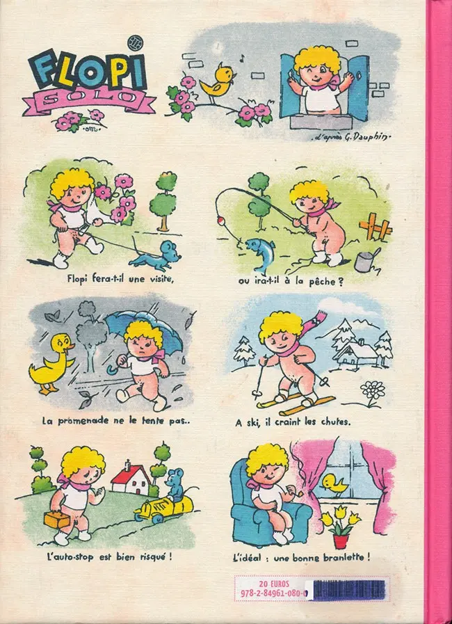 Verso de l'album Flip et Flopi 1996 1998