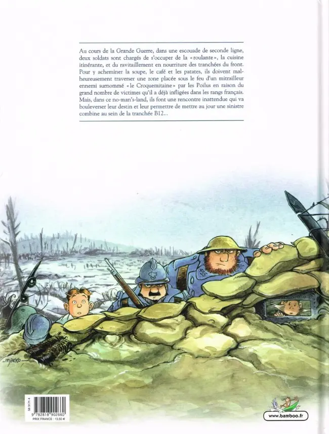 Verso de l'album Les Godillots Tome 1 Le Plateau du croquemitaine