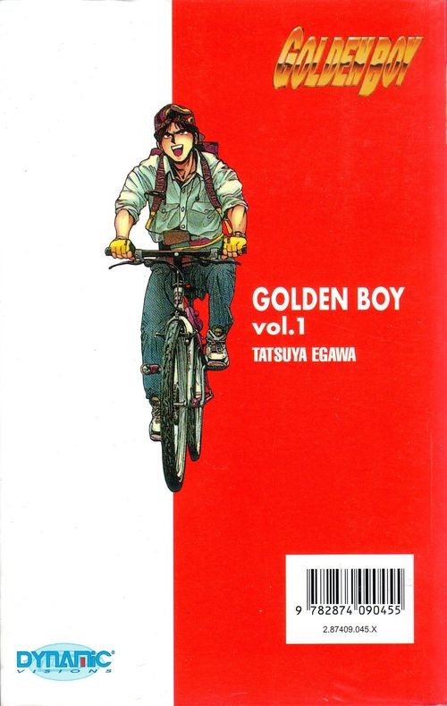 Verso de l'album Golden Boy Vol. 1