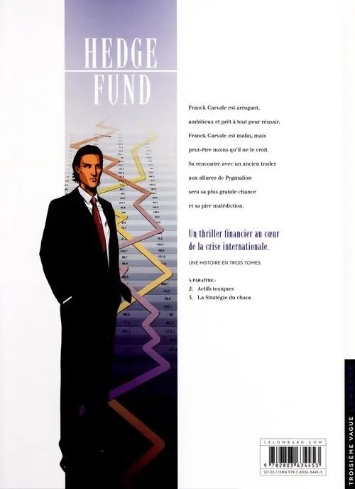 Verso de l'album Hedge Fund Tome 1 Des Hommes d'argent
