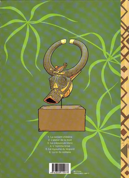 Verso de l'album Les aventures de Jimmy Tousseul Tome 6 La loi du solitaire