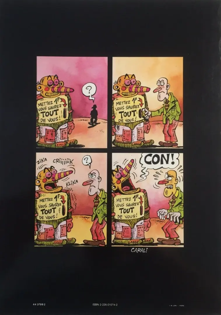 Verso de l'album Kwika !