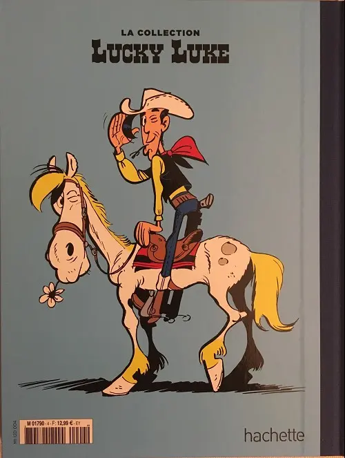 Verso de l'album Lucky Luke La collection Tome 4 En remontant le Mississippi