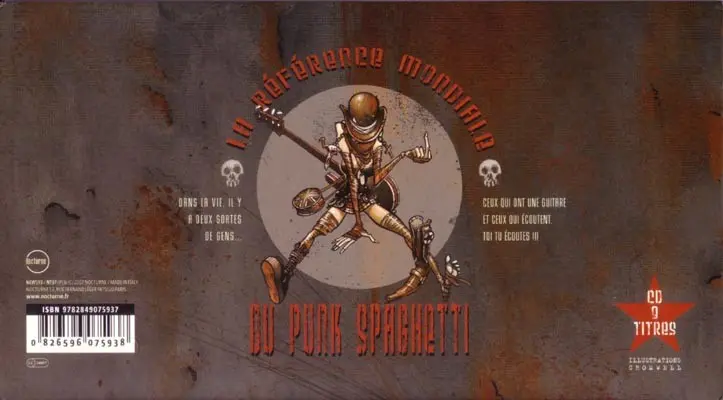 Verso de l'album La bonne, la brute, le truand