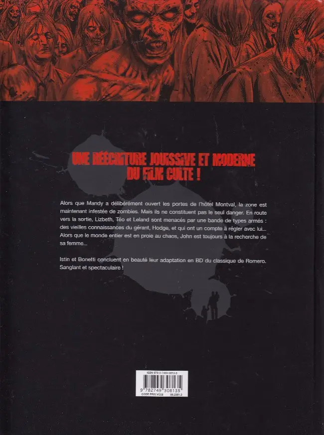 Verso de l'album La Nuit des morts-vivants Tome 3 Petits secrets de famille