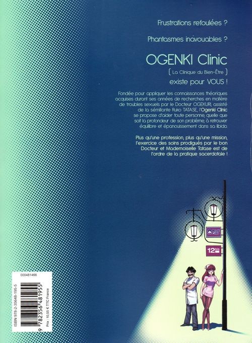 Verso de l'album Ogenki Clinic 3