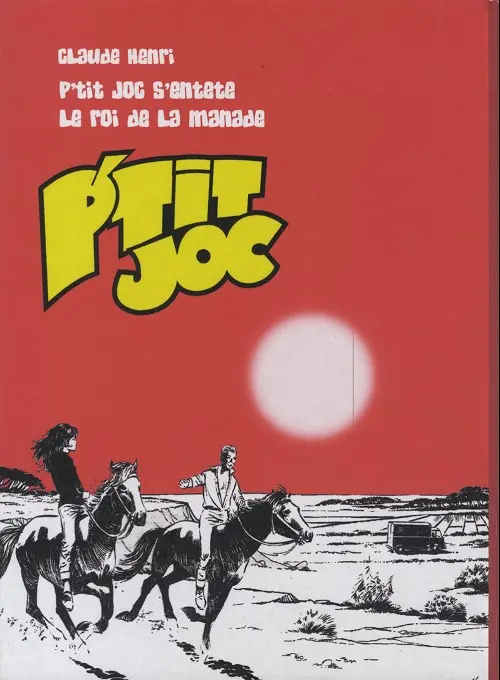 Verso de l'album P'tit Joc Tome 6