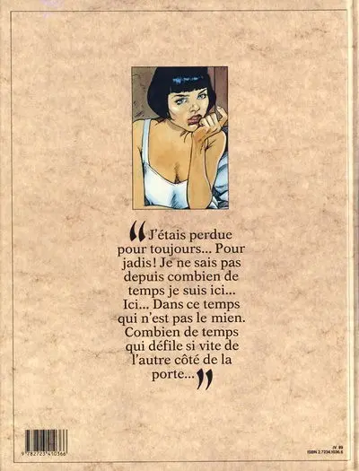 Verso de l'album Le Passage de la Saison Morte Tome 1 L'île du temps