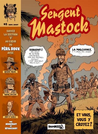 Couverture de l'album Sergent Mastock Tome 1 Le péril roux