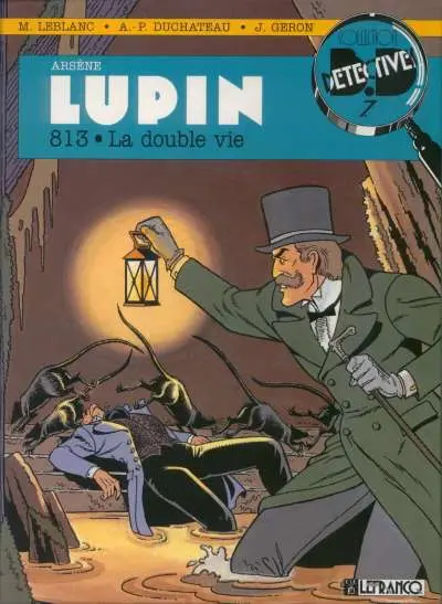Couverture de l'album Arsène Lupin Tome 2 813 - La double vie