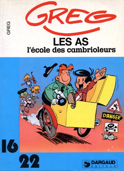 Couverture de l'album Les As Tome 3 L'école des cambrioleurs