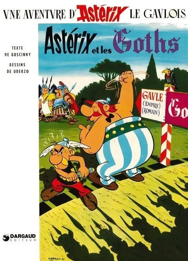 Couverture de l'album Astérix Tome 3 Astérix et les Goths
