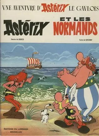 Couverture de l'album Astérix Tome 9 Astérix et les Normands